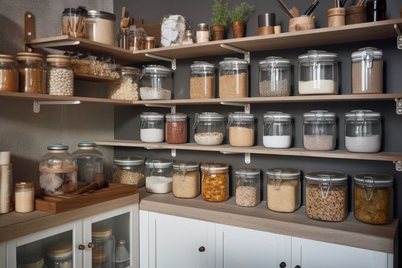 Open Shelving and Storage